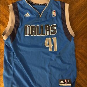 Dallas basketball Nowitzki Jersey